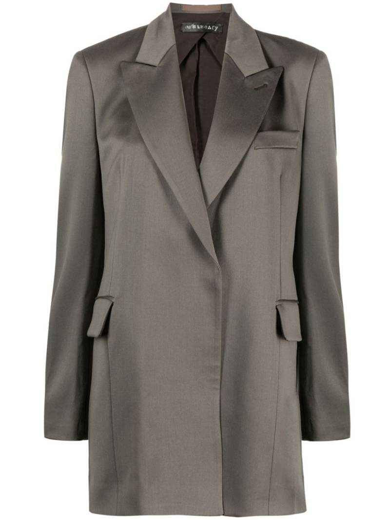 OUR LEGACY virgin wool blazer - Grey von OUR LEGACY