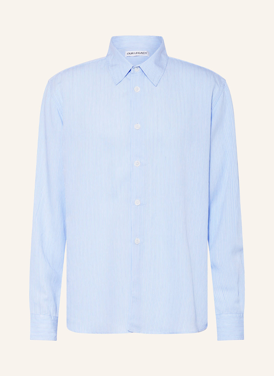Our Legacy Hemd Beyond Comfort Fit blau Our Legacy Hemd Beyond Comfort Fit blau von OUR LEGACY