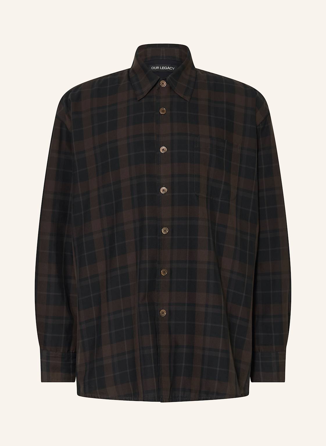 Our Legacy Hemd Oversize Fit schwarz Our Legacy Hemd Oversize Fit schwarz von OUR LEGACY