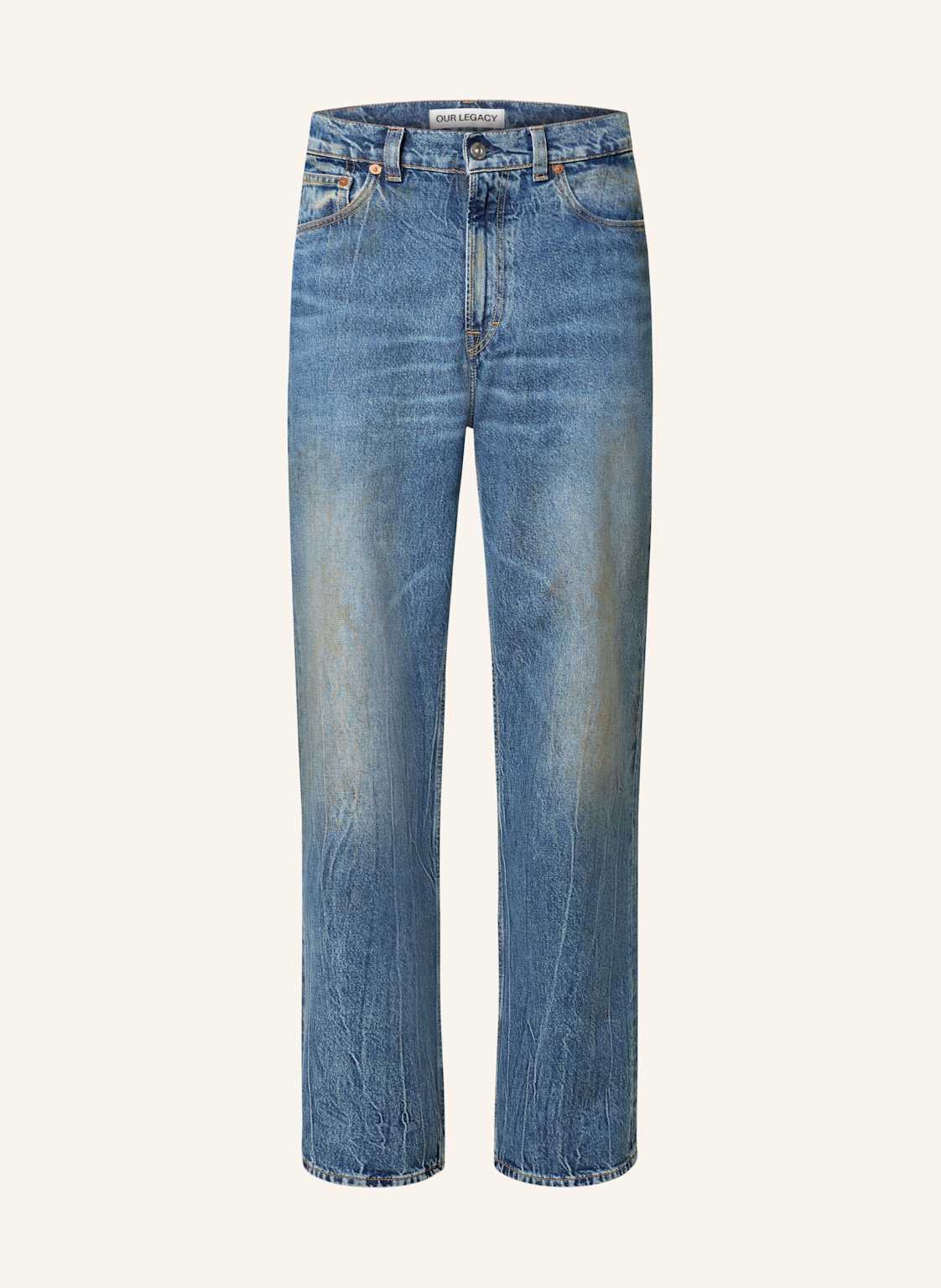 Our Legacy Jeans Third Cut Regular Fit blau Our Legacy Jeans Third Cut Regular Fit blau von OUR LEGACY