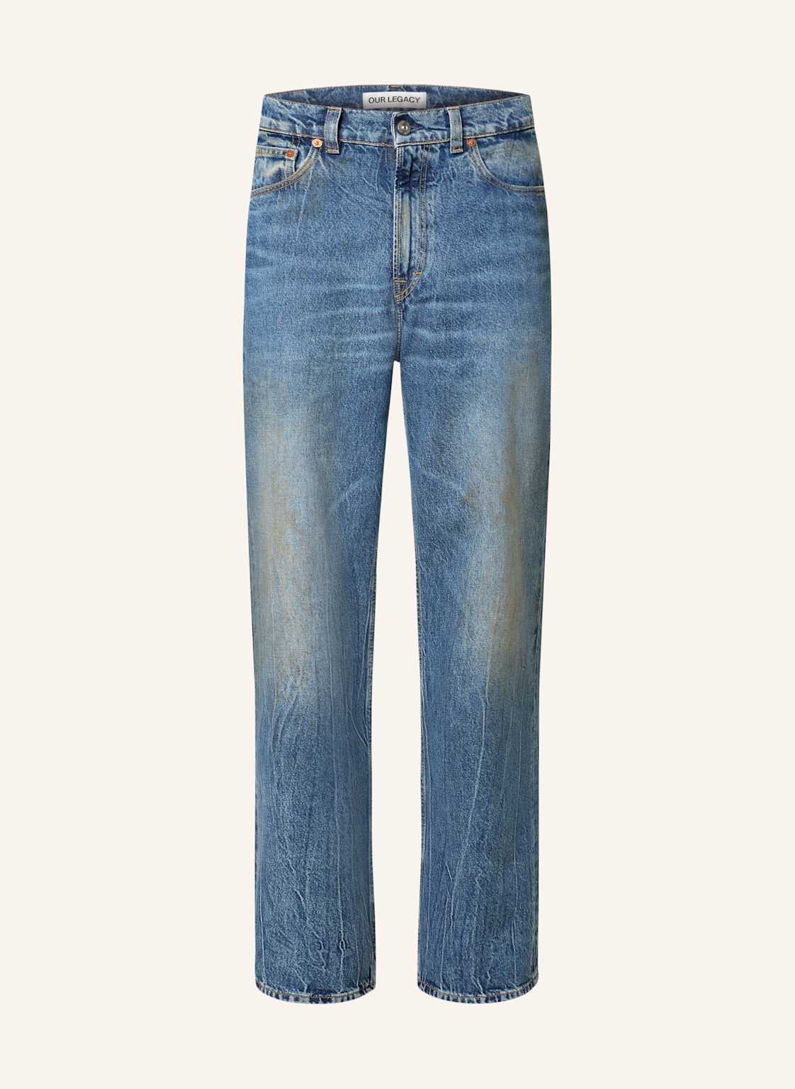 Our Legacy Jeans Third Cut Regular Fit blau von OUR LEGACY