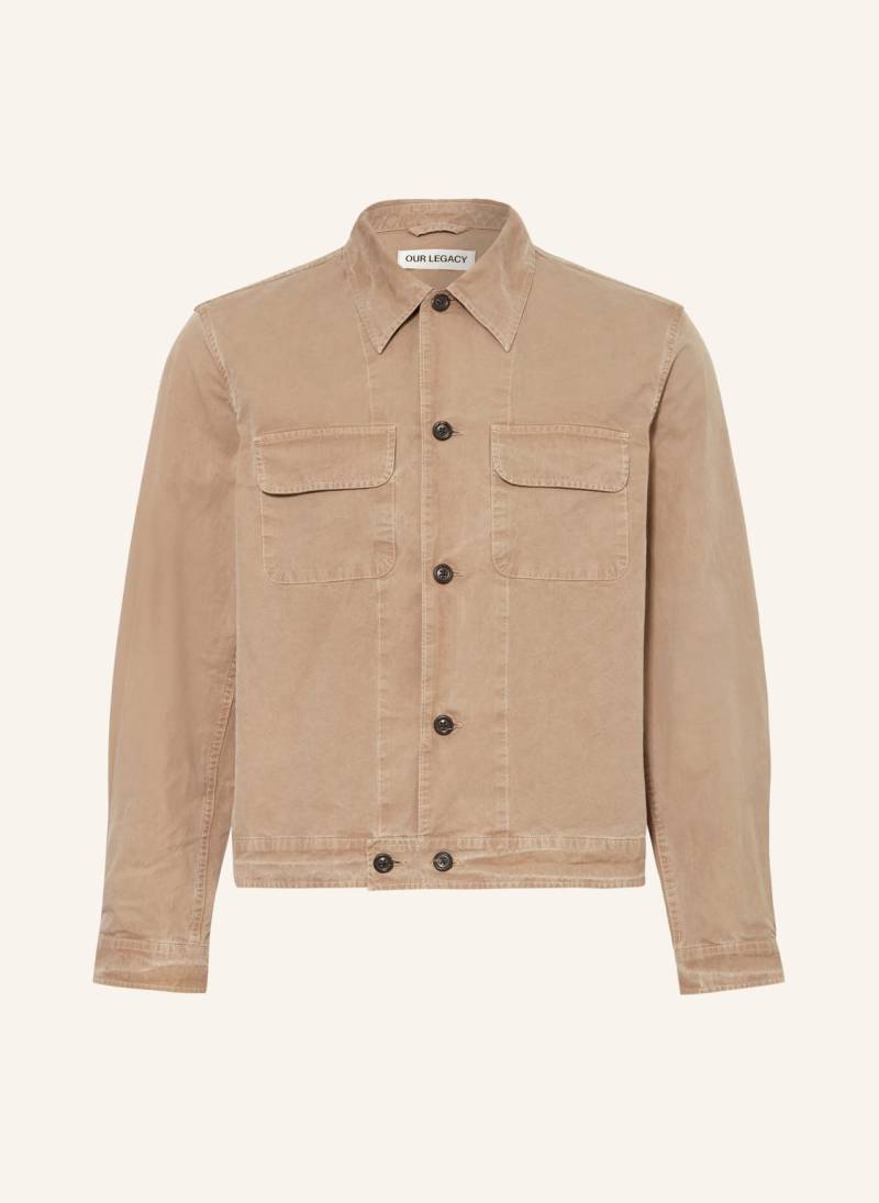 Our Legacy Overjacket Coach beige von OUR LEGACY