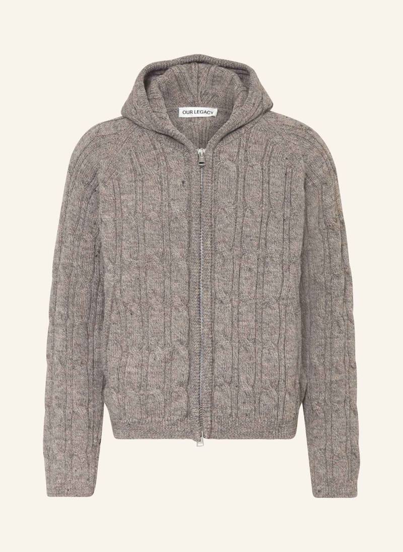 Our Legacy Strickjacke Level grau von OUR LEGACY