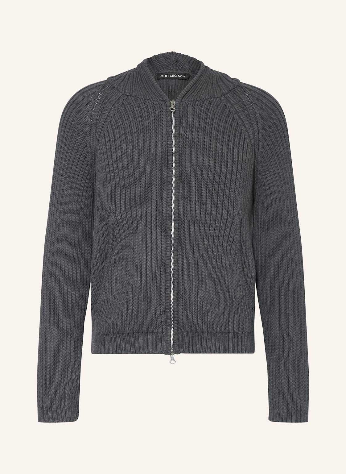 Our Legacy Strickjacke grau Our Legacy Strickjacke grau von OUR LEGACY