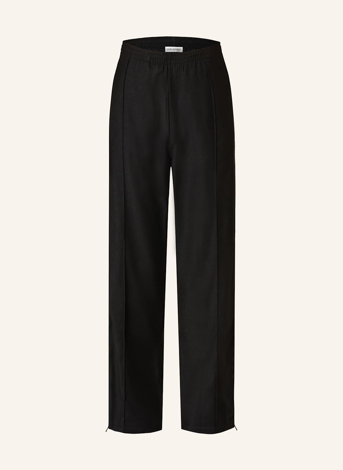 Our Legacy Track Pants Mit Galonstreifen schwarz Our Legacy Track Pants Mit Galonstreifen schwarz von OUR LEGACY
