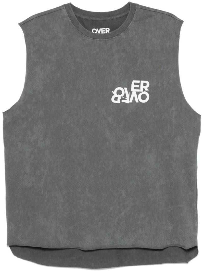 OVER OVER Easy tank top - Grey von OVER OVER