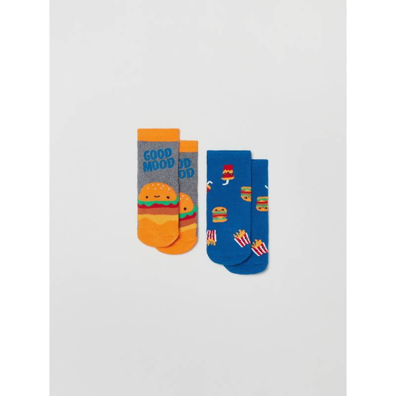 2er-Set hohe Kindersocken OVS 1894185 Bunt von OVS