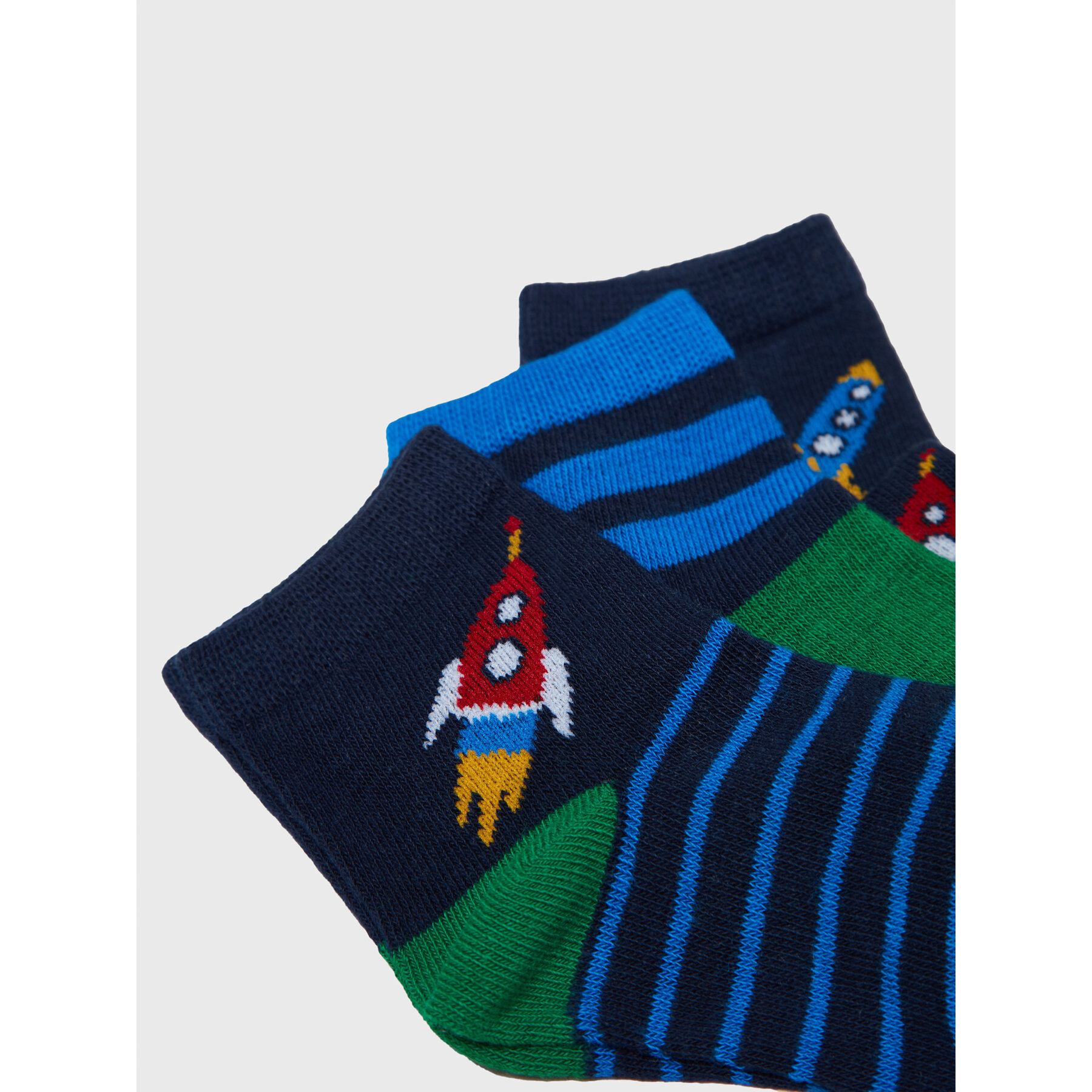 3er-Set hohe Kindersocken OVS 1599787 Bunt