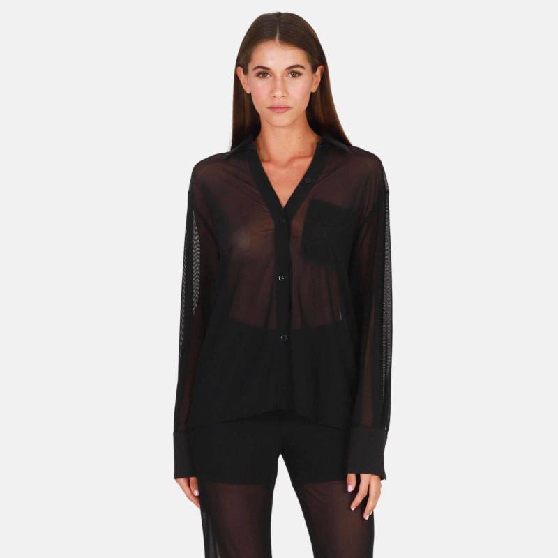 Ryan Shirt Damen Schwarz L von OW Collection