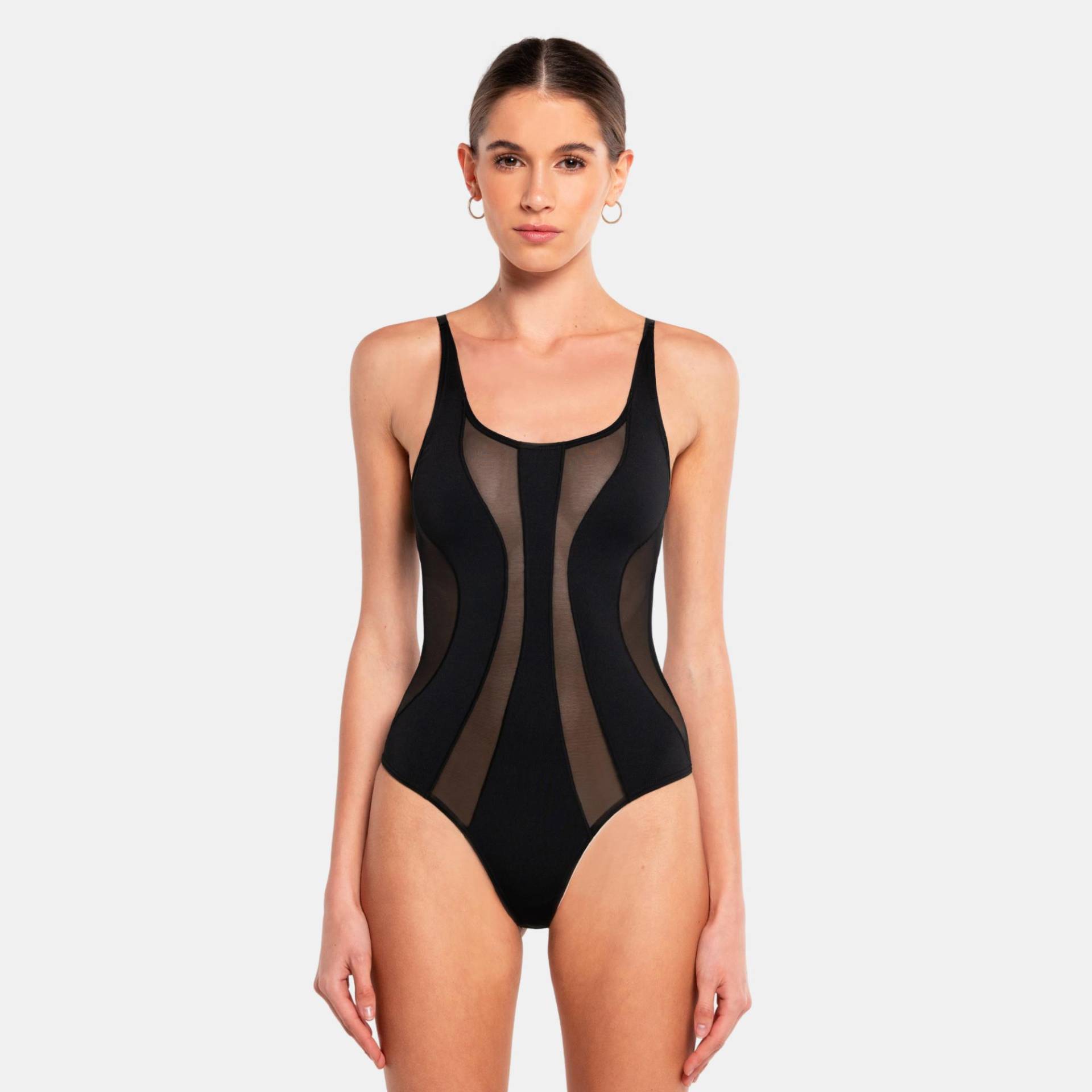 Twist Bodysuit Damen Schwarz M von OW Collection