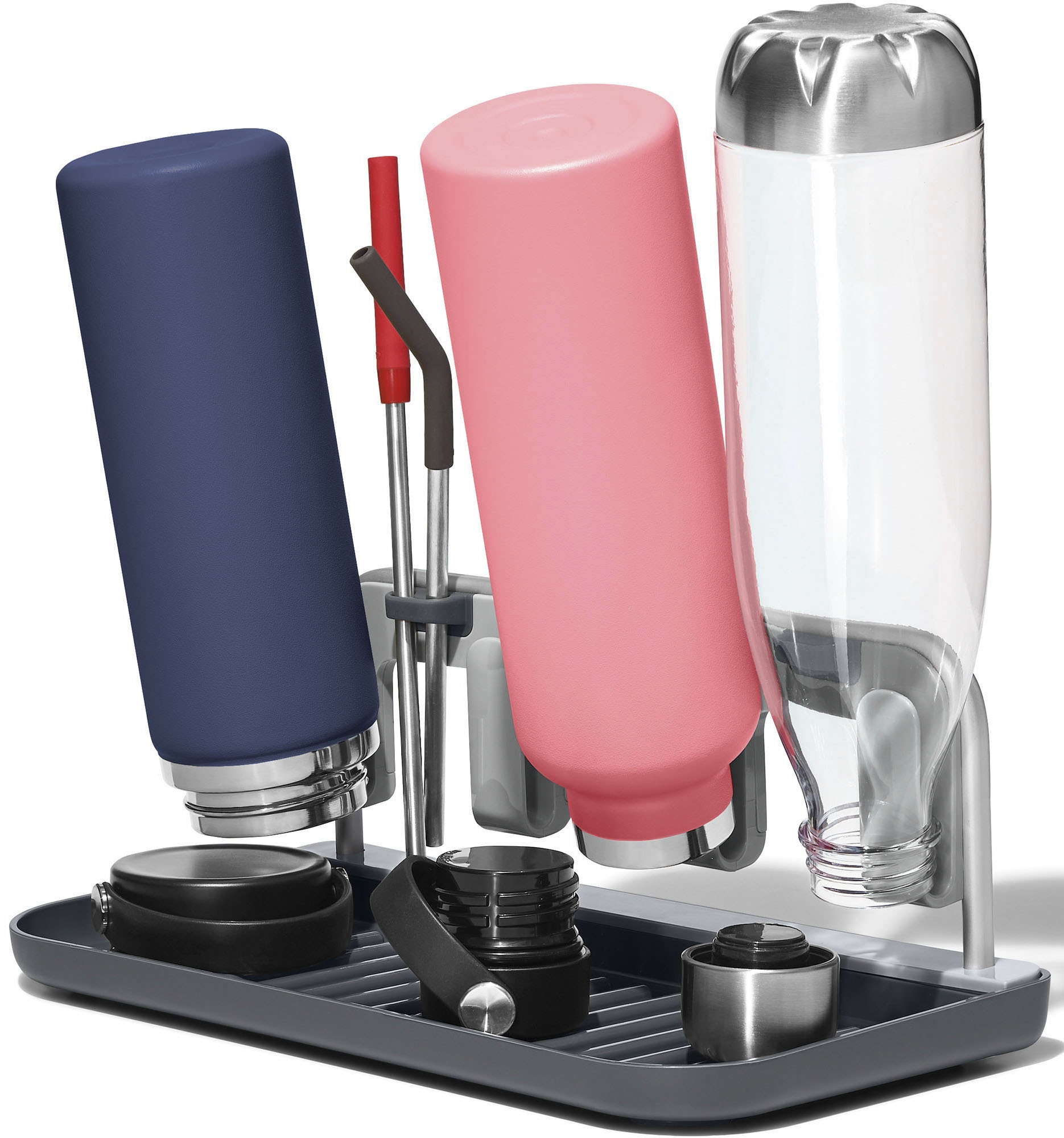 OXO Good Grips Geschirrständer, für Flaschen, mit Aluminiumrahmen OXO Good Grips Geschirrständer, für Flaschen, mit Aluminiumrahmen von OXO Good Grips