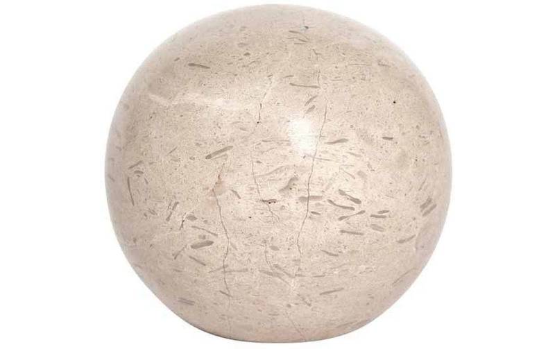 OYOY Buchstütze »Marble Savi Rund, Beige« von OYOY