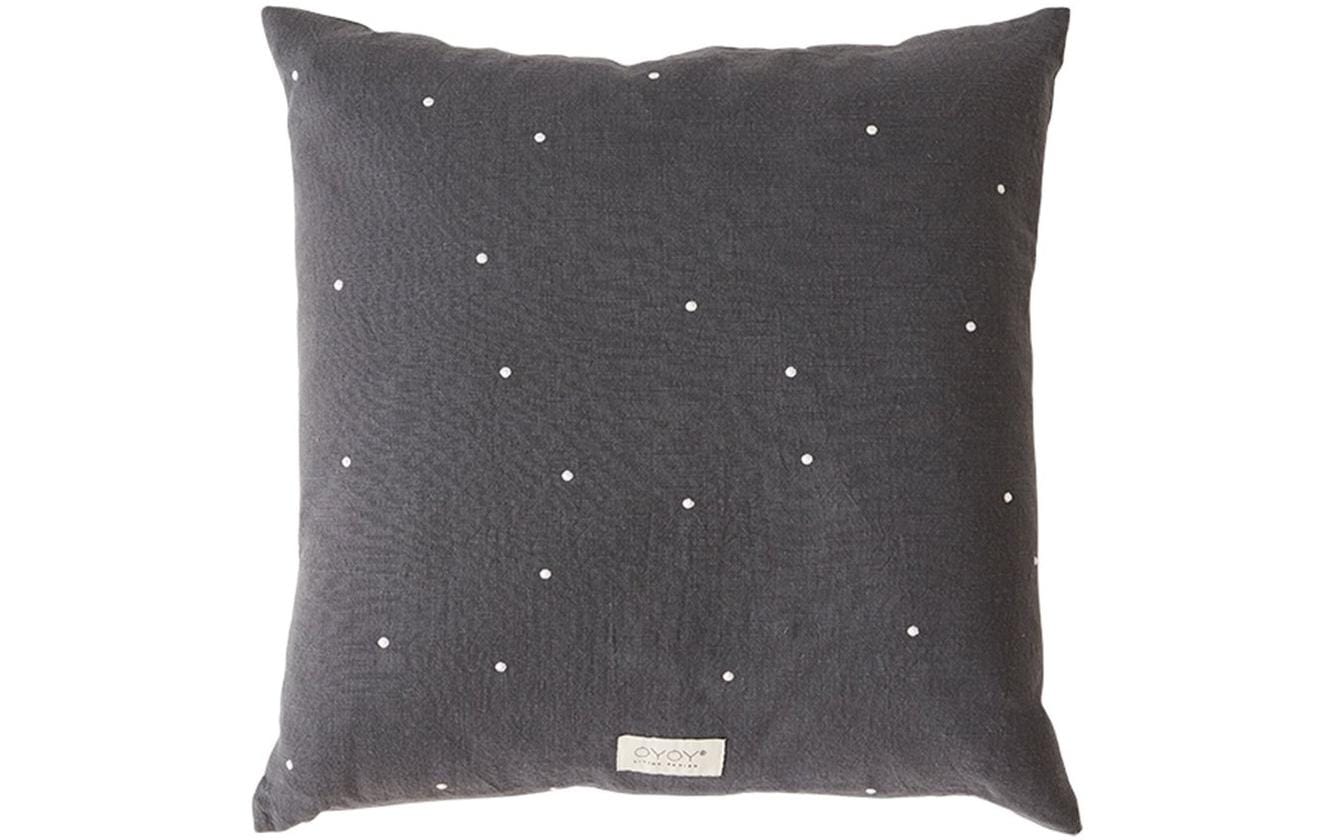 OYOY Dekokissen »Kyoto Dot 50 cm x 50 cm, Anthrazit« OYOY Dekokissen »Kyoto Dot 50 cm x 50 cm, Anthrazit« von OYOY