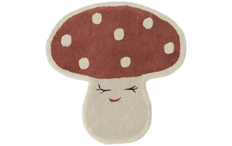 OYOY Kinderteppich »Malle Mushroom 75 x 77 cm« von OYOY