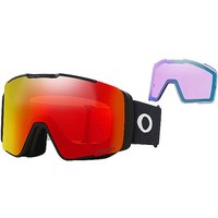 OAKLEY Damen Skibrille Line Miner Pro L schwarz von Oakley