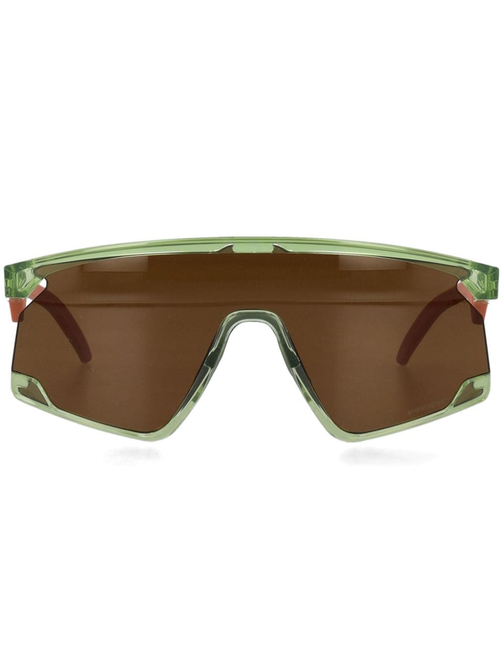 Oakley BXTR shield-frame sunglasses - Green von Oakley