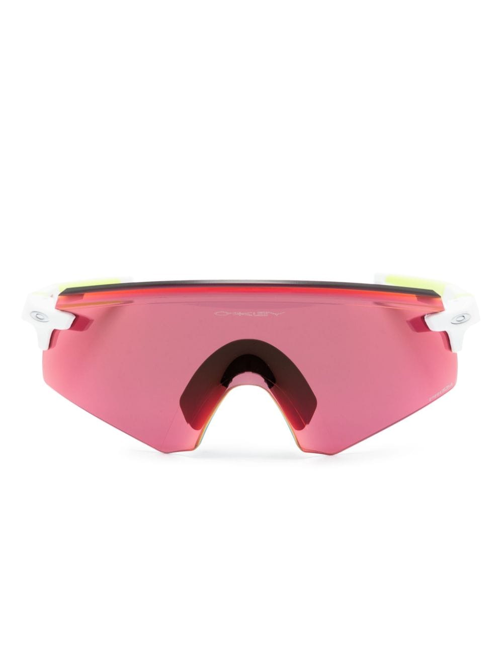 Oakley Encoder Prizm shield-frame sunglasses - White von Oakley
