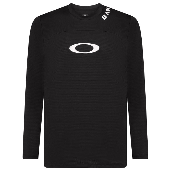 Oakley - Free Ride RC L/S Jersey - Velotrikot Gr L schwarz von Oakley