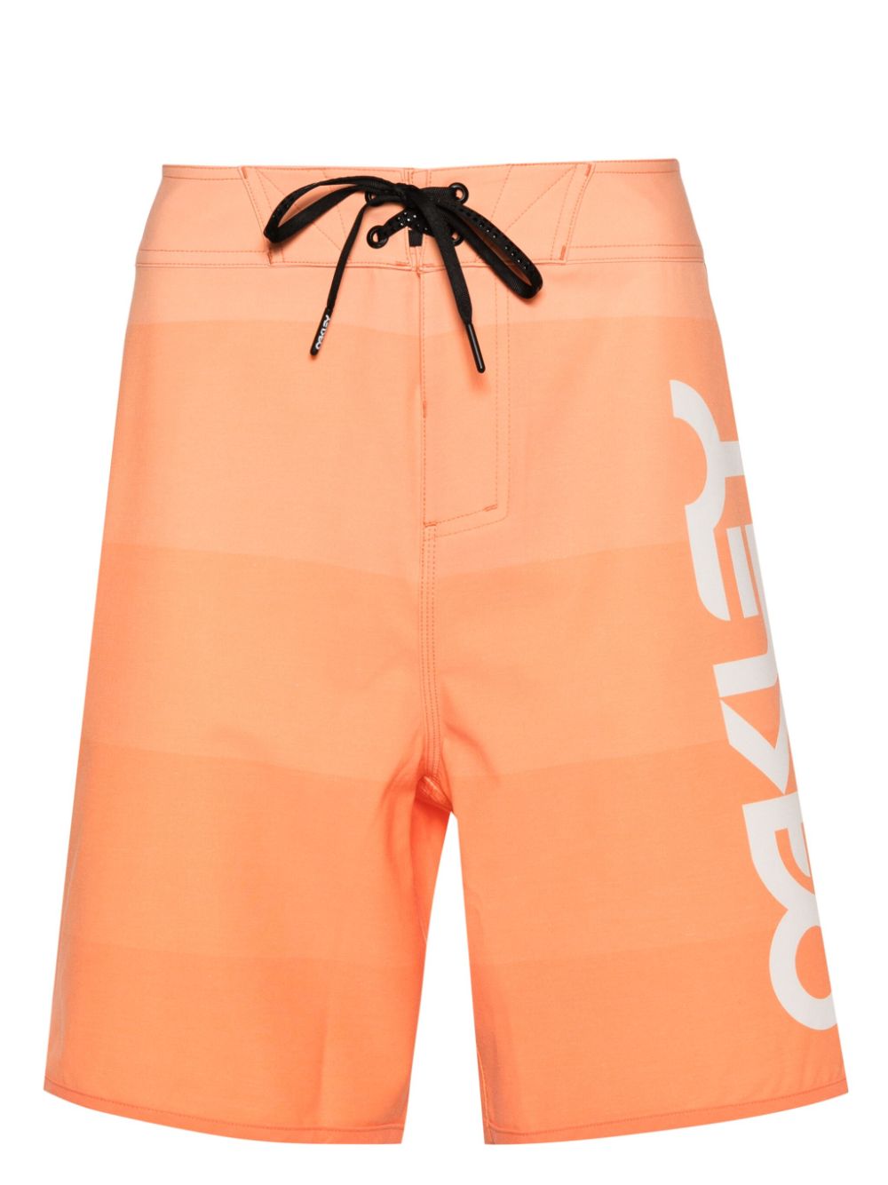 Oakley Retro Mark 19" logo-print swim shorts - Orange von Oakley