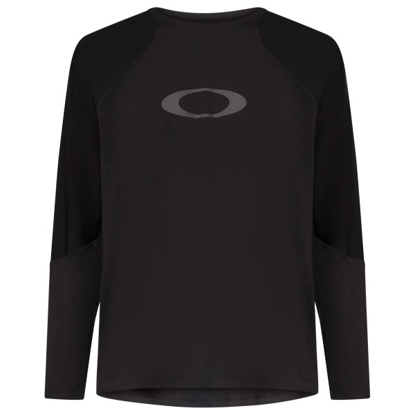 Oakley - Seeker Airline L/S Jersey - Velotrikot Gr S schwarz von Oakley