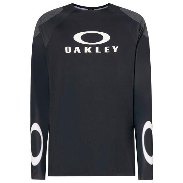 Oakley - Seeker Edge L/S Jersey - Velotrikot Gr L;M;S;XL;XXL beige;schwarz Oakley - Seeker Edge L/S Jersey - Velotrikot Gr L;M;S;XL;XXL beige;schwarz von Oakley