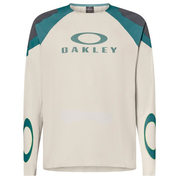 Oakley - Seeker Edge L/S Jersey - Velotrikot Gr L beige von Oakley