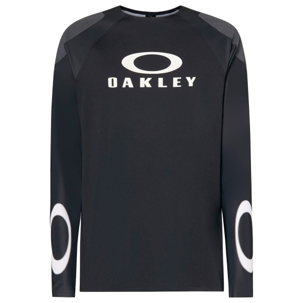 Oakley - Seeker Edge L/S Jersey - Velotrikot Gr L schwarz von Oakley