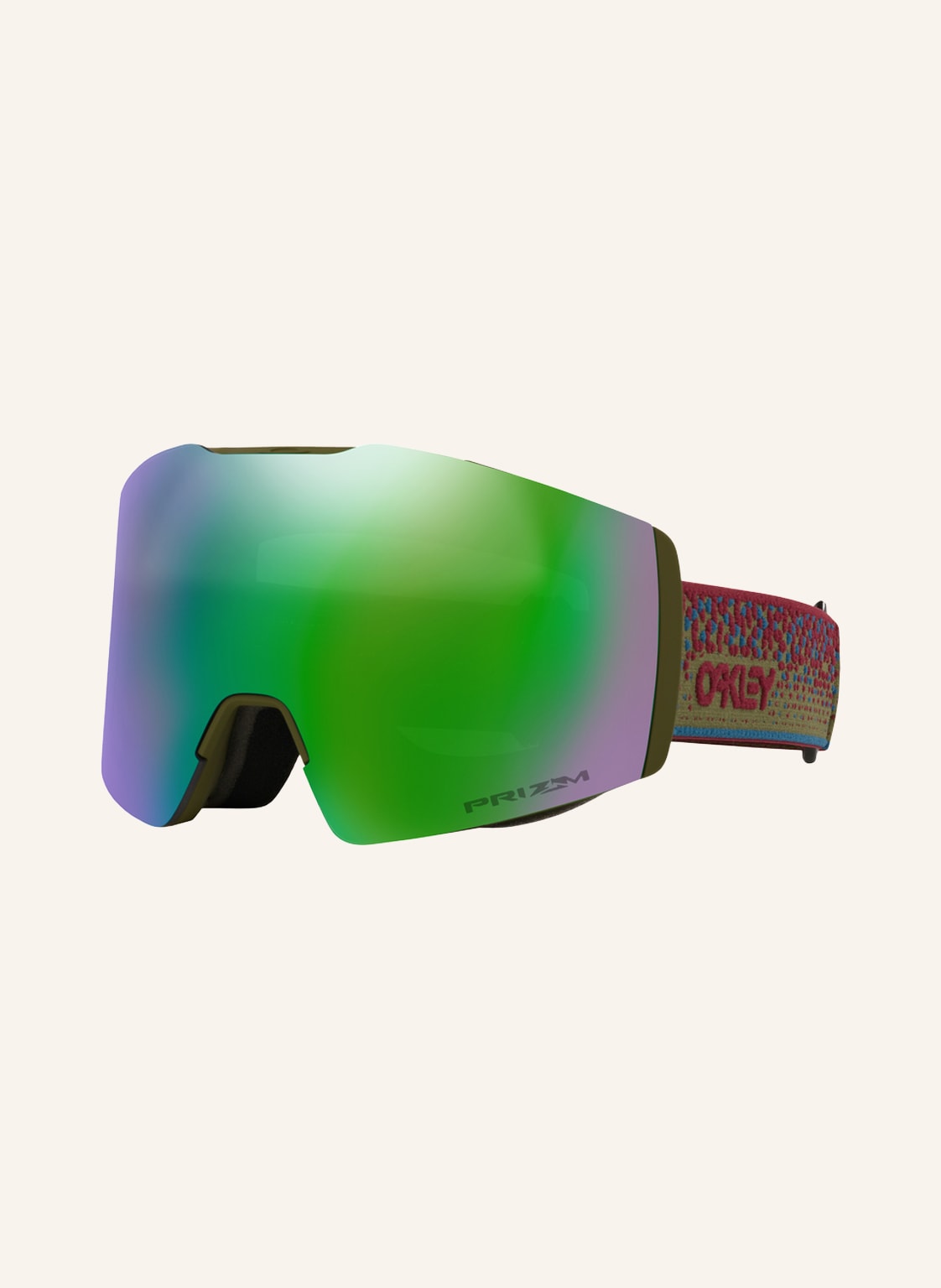 Oakley Skibrille Fall Line gruen von Oakley