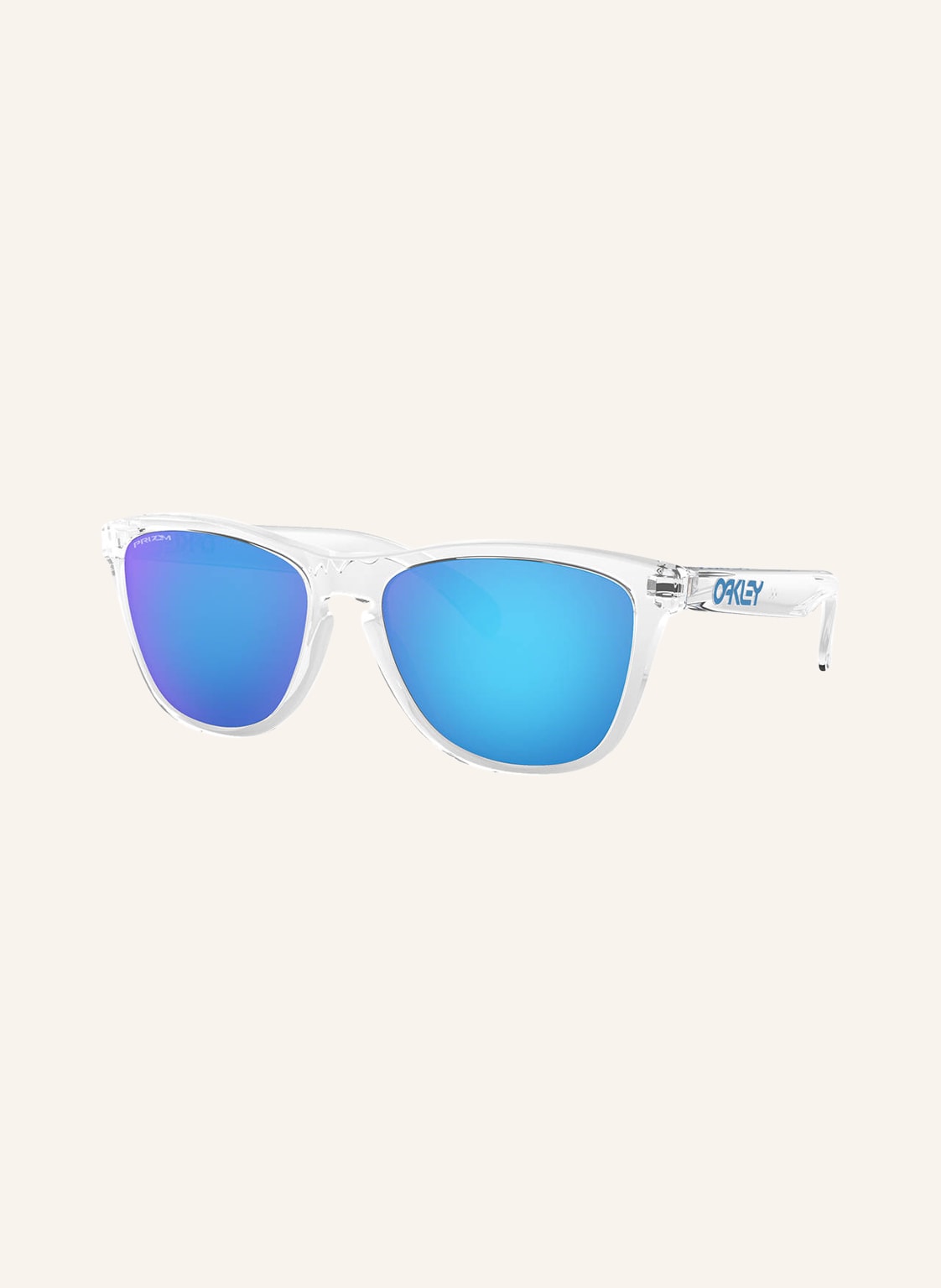 Oakley Sonnenbrille Frogskins weiss von Oakley