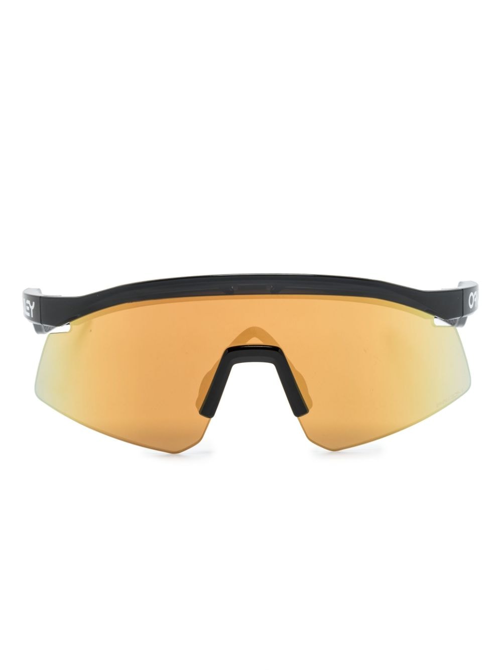 Oakley logo-print oversize sunglasses - Black von Oakley