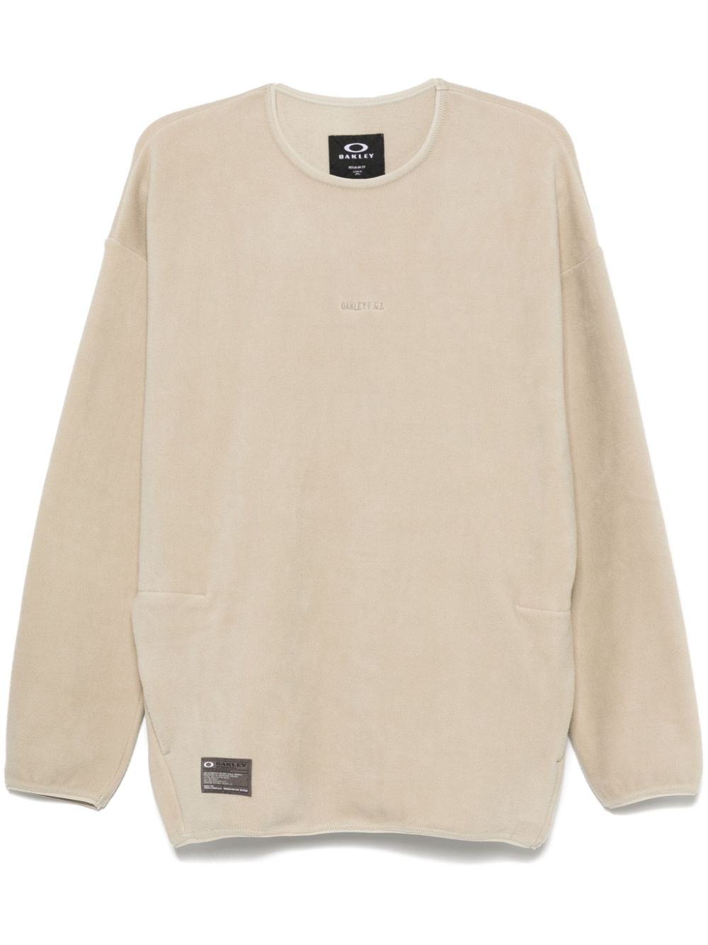 Oakley micro-fleece crew neck sweatshirt - Neutrals von Oakley