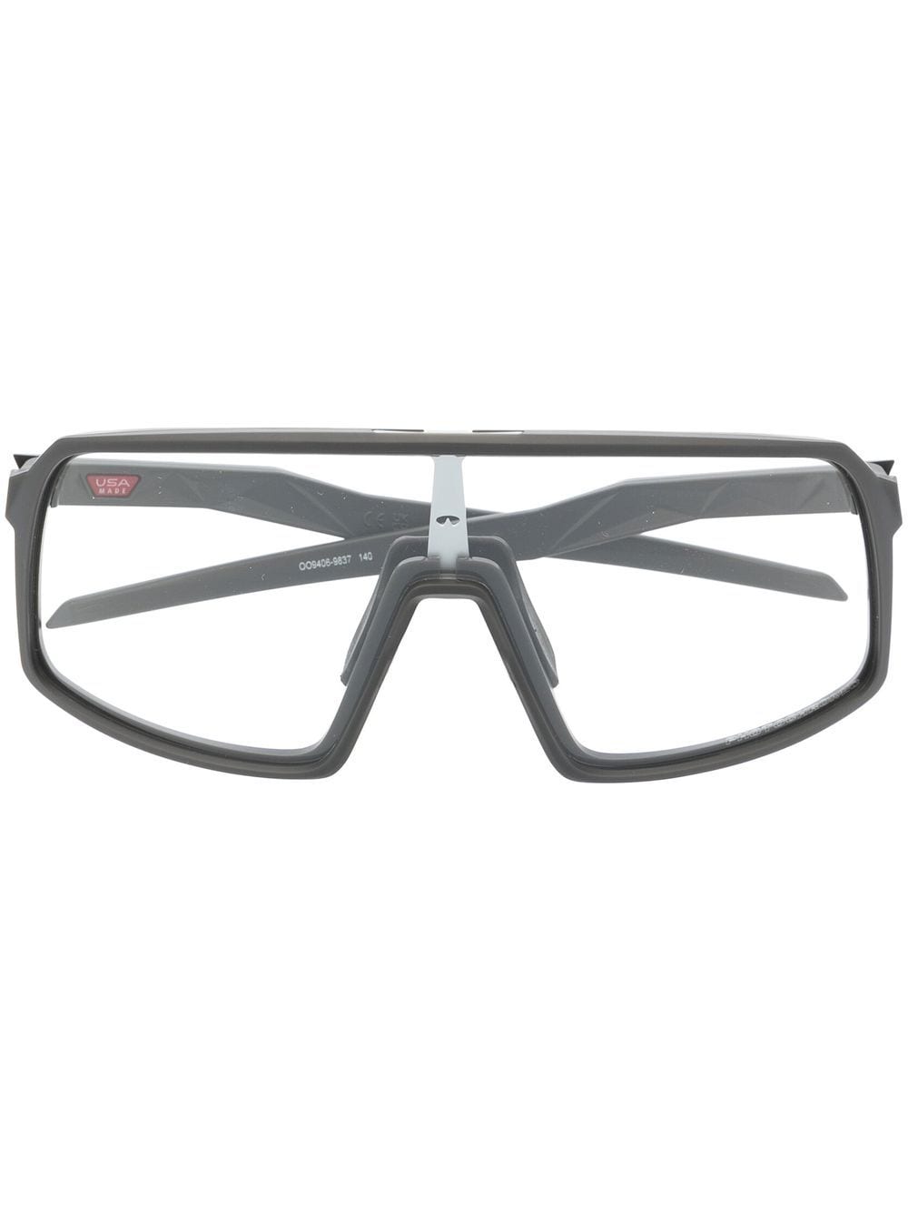 Oakley square-frame glasses - Grey von Oakley