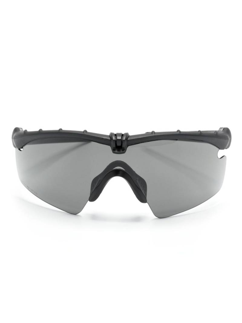 Oakley visor-lens sunglasses - Black von Oakley