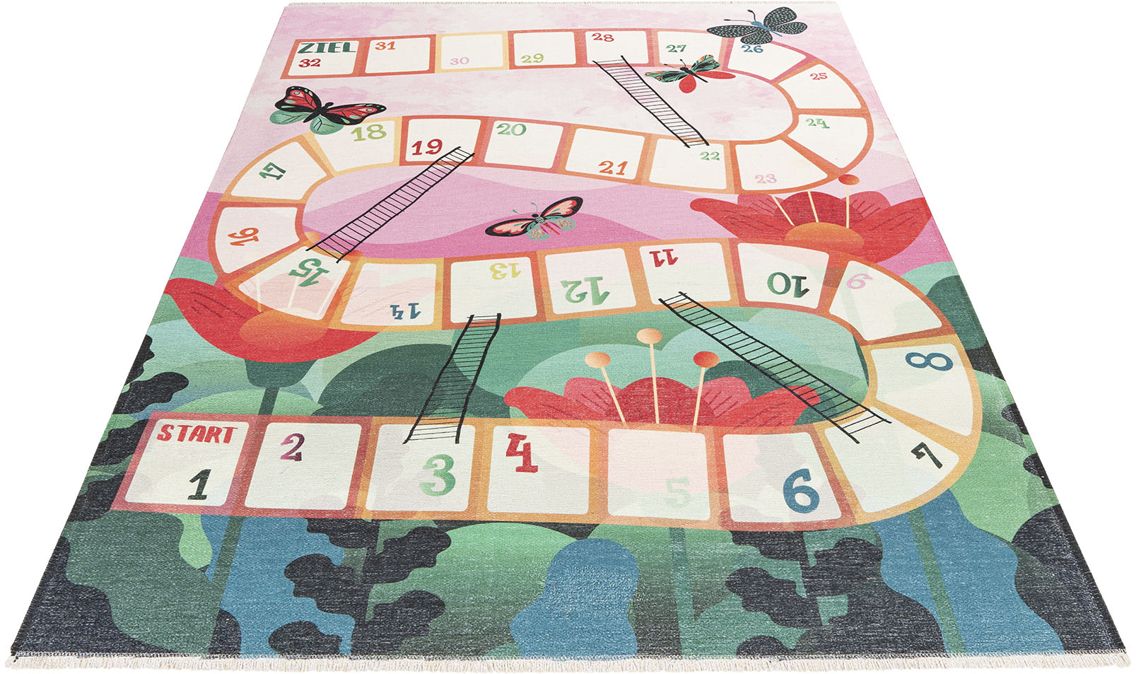 Obsession Kinderteppich »My Greta 620«, rechteckig, 6 mm Höhe, Kurzflor, Spielteppich, mit Fransen, Kinderzimmer Obsession Kinderteppich »My Greta 620«, rechteckig, 6 mm Höhe, Kurzflor, Spielteppich, mit Fransen, Kinderzimmer von Obsession