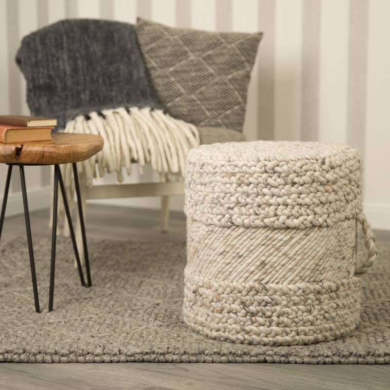 Obsession Sitzhocker »Hocker My Copa Pouf«, (1 St.), rund, Ø 40 cm, Höhe 40 cm, handgearbeitet, Wohnzimmer & Schlafzimmer von Obsession