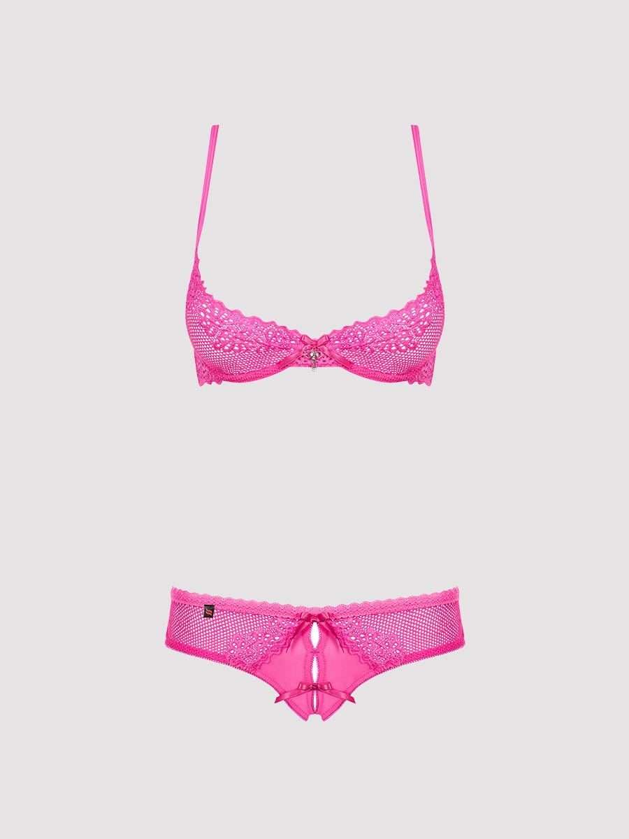 Obsessive, Dessous Set Ouvert, Obsessive Carrie Dessous Set Ouvert, L/xl- Amorana von Obsessive