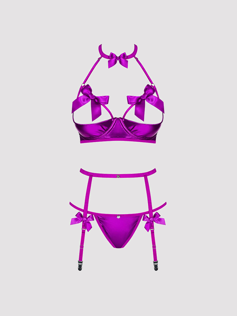 Obsessive Delishya Dessous Set Ouvert - Amorana von Obsessive