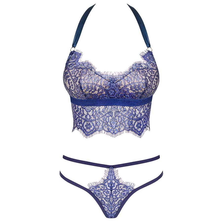 Obsessive, Dessous Set, Obsessive Flowlace Dessous Set, S/m- Amorana von Obsessive