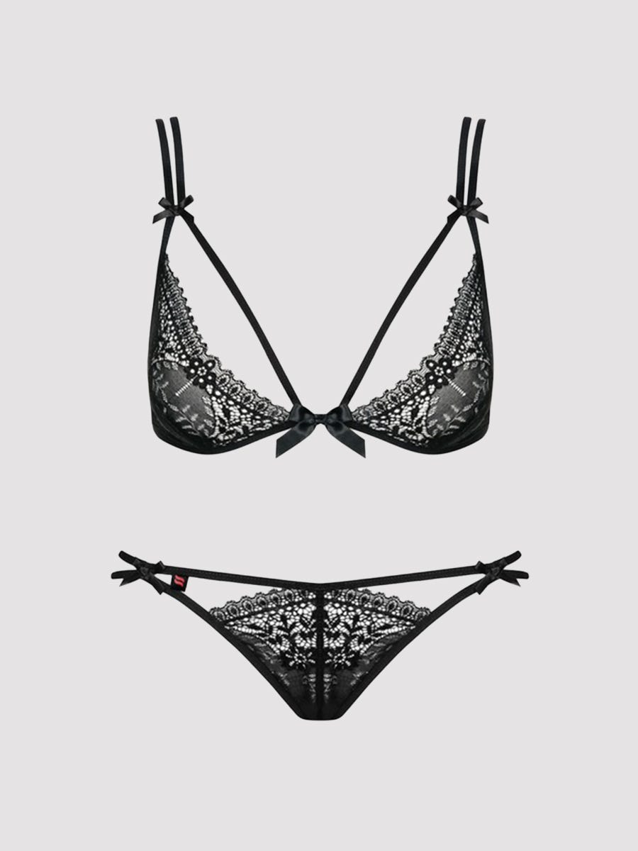 Obsessive Intensa Dessous Set, Schwarz - Amorana von Obsessive