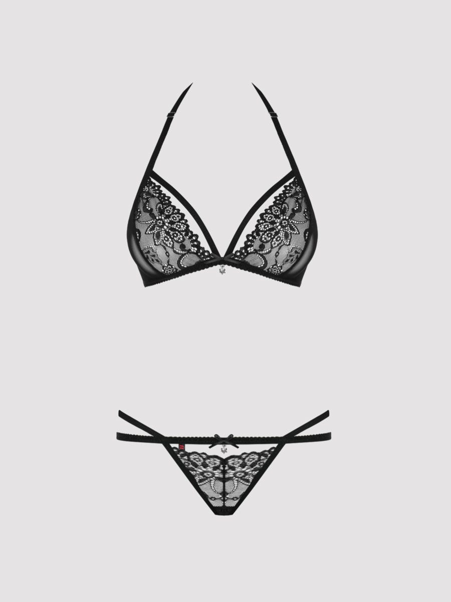 Obsessive, Dessous Set, Obsessive Kylie Dessous Set, Schwarz, L/xl- Amorana von Obsessive