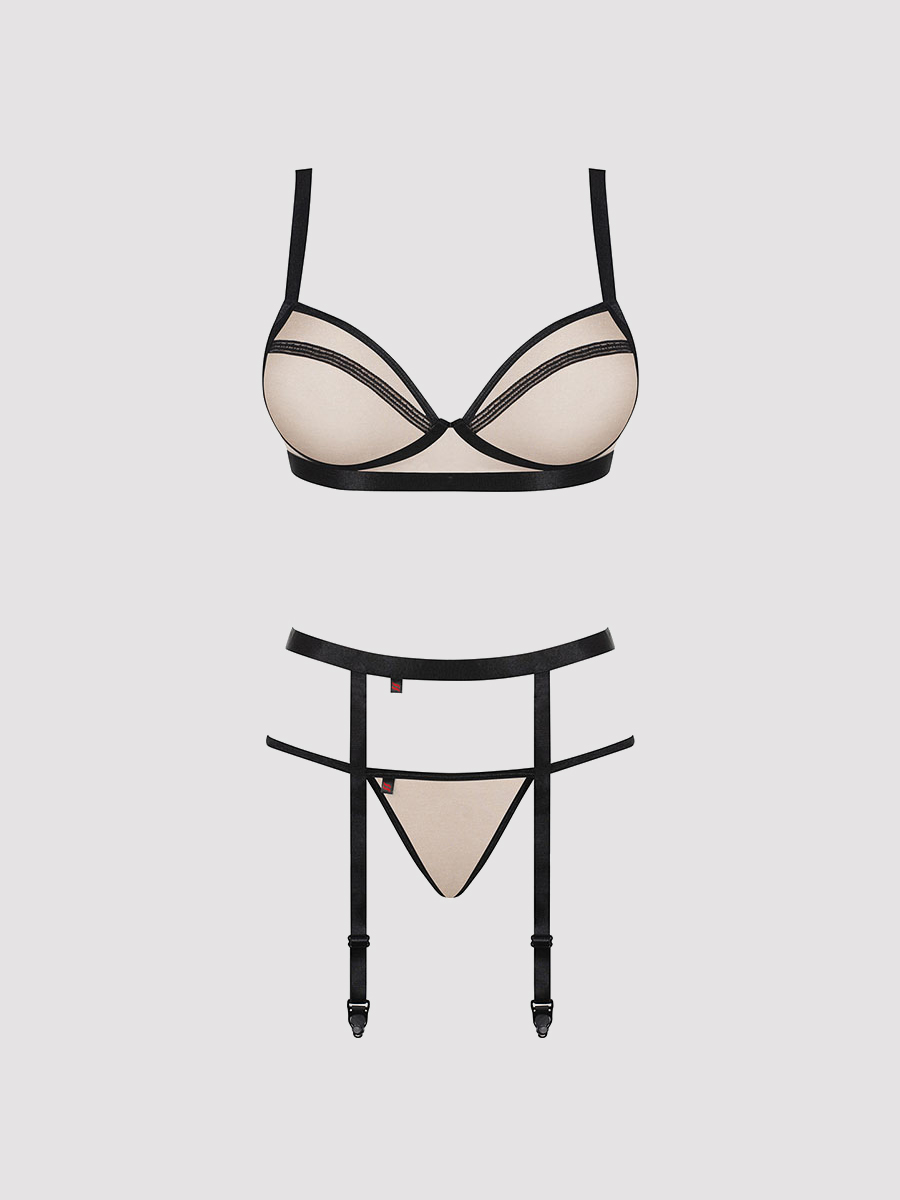 Obsessive, Dessous Set, Obsessive Nudelia Dessous Set, S/m- Amorana von Obsessive