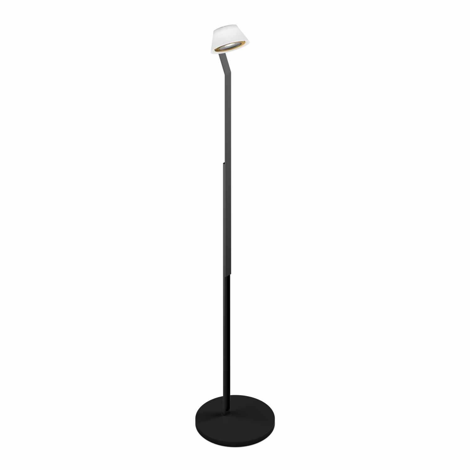 Leì 3d lettura LED Stehleuchte, Ring / Body / Base bronze/schwarz matt Leì 3d lettura LED Stehleuchte, Ring / Body / Base bronze/schwarz matt von Occhio