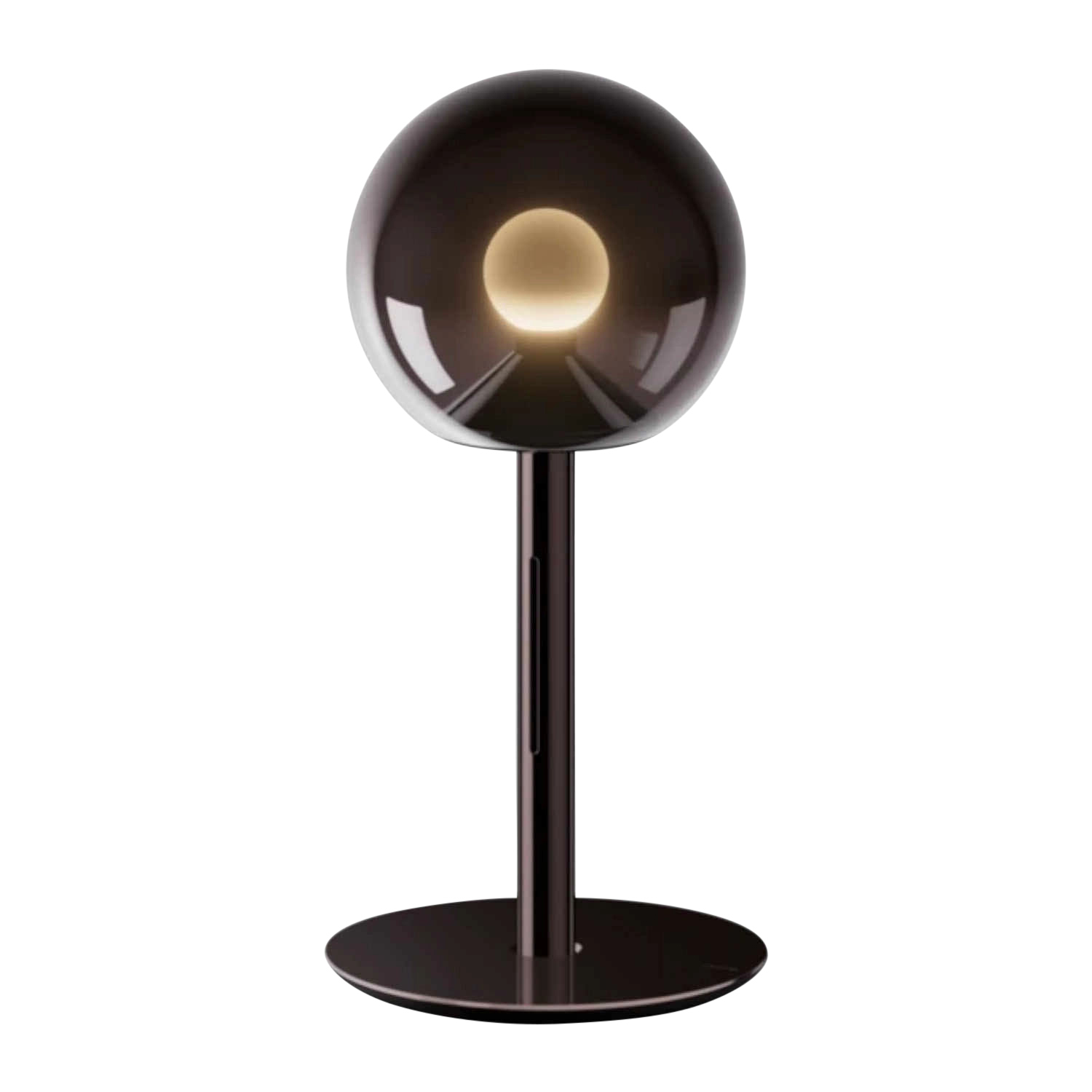 Luna sogno Tischleuchte, Farbe dark chrome von Occhio