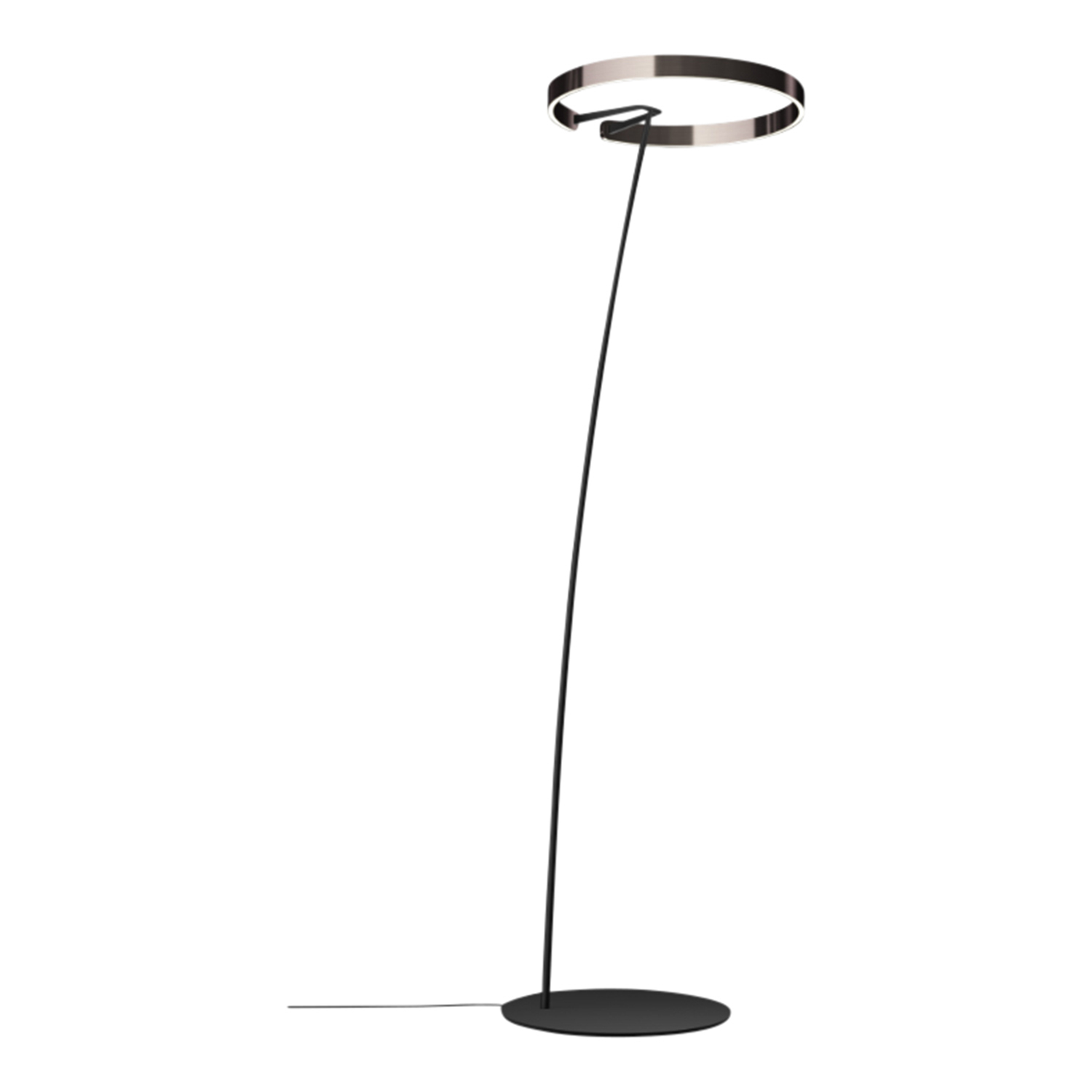 Mito raggio LED Stehleuchte, Kopf / Body phantom/schwarz matt Mito raggio LED Stehleuchte, Kopf / Body phantom/schwarz matt von Occhio