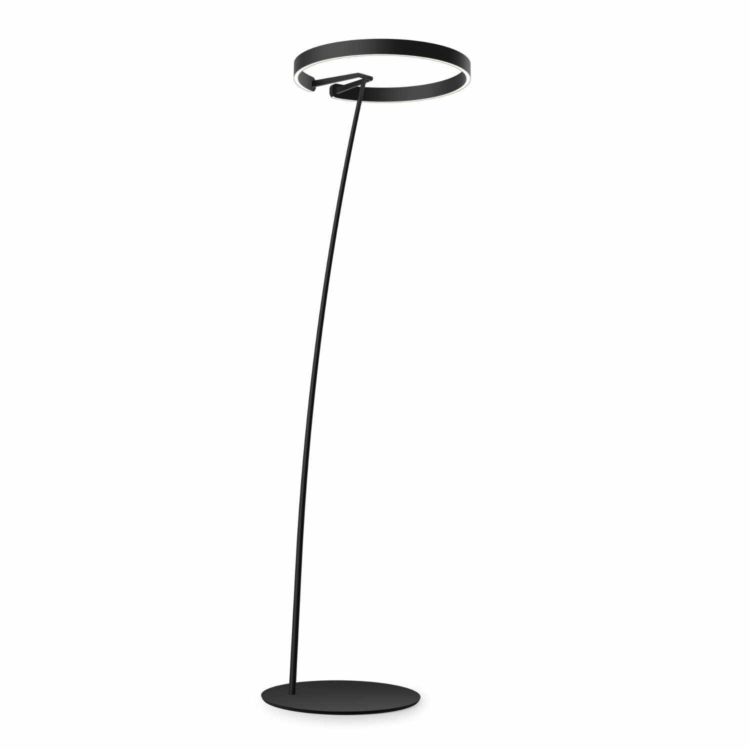 Mito raggio LED Stehleuchte, Kopf / Body schwarz matt/schwarz matt Mito raggio LED Stehleuchte, Kopf / Body schwarz matt/schwarz matt von Occhio