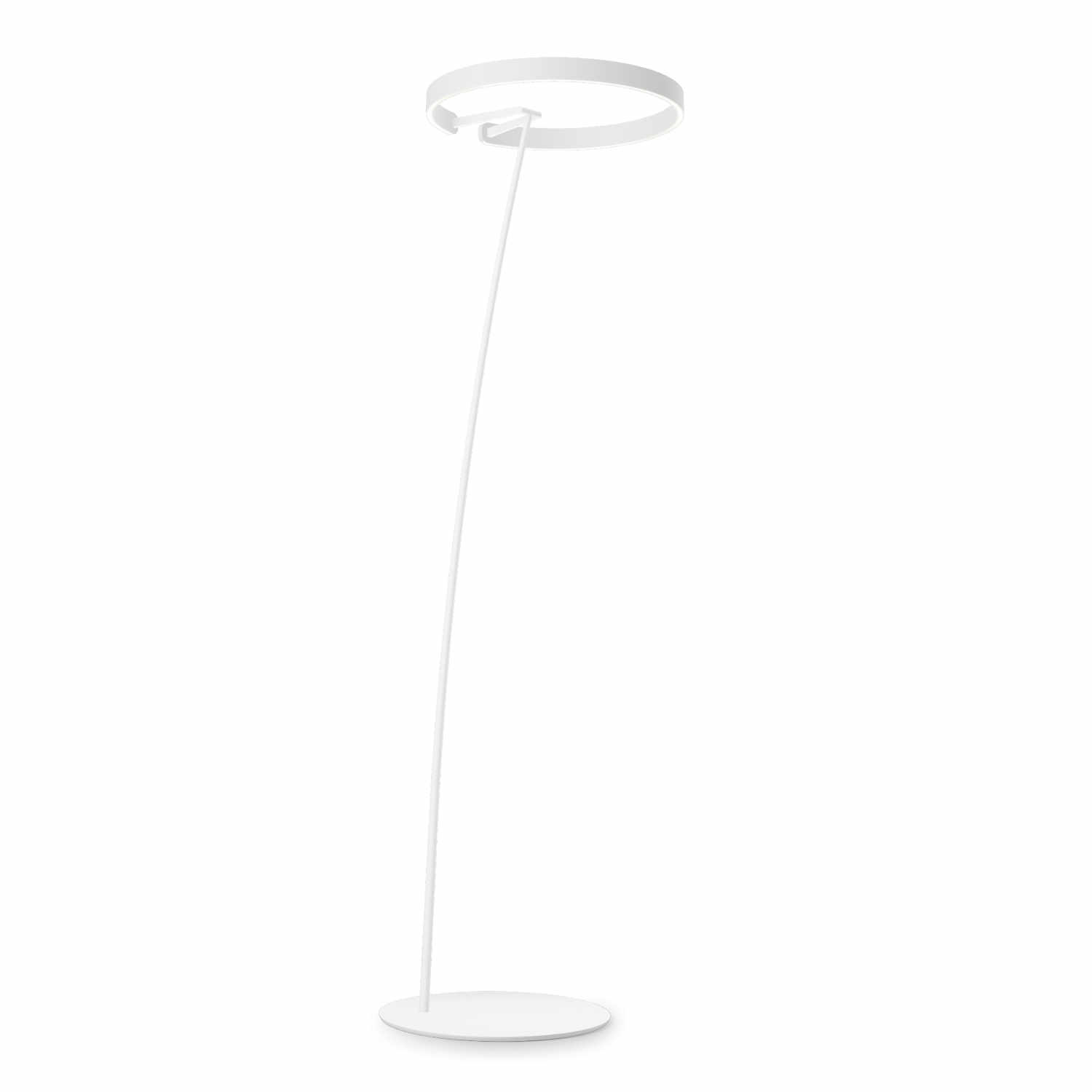 Mito Raggio LED Stehleuchte, Kopf / Body weiss matt/weiss matt Mito Raggio LED Stehleuchte, Kopf / Body weiss matt/weiss matt von Occhio