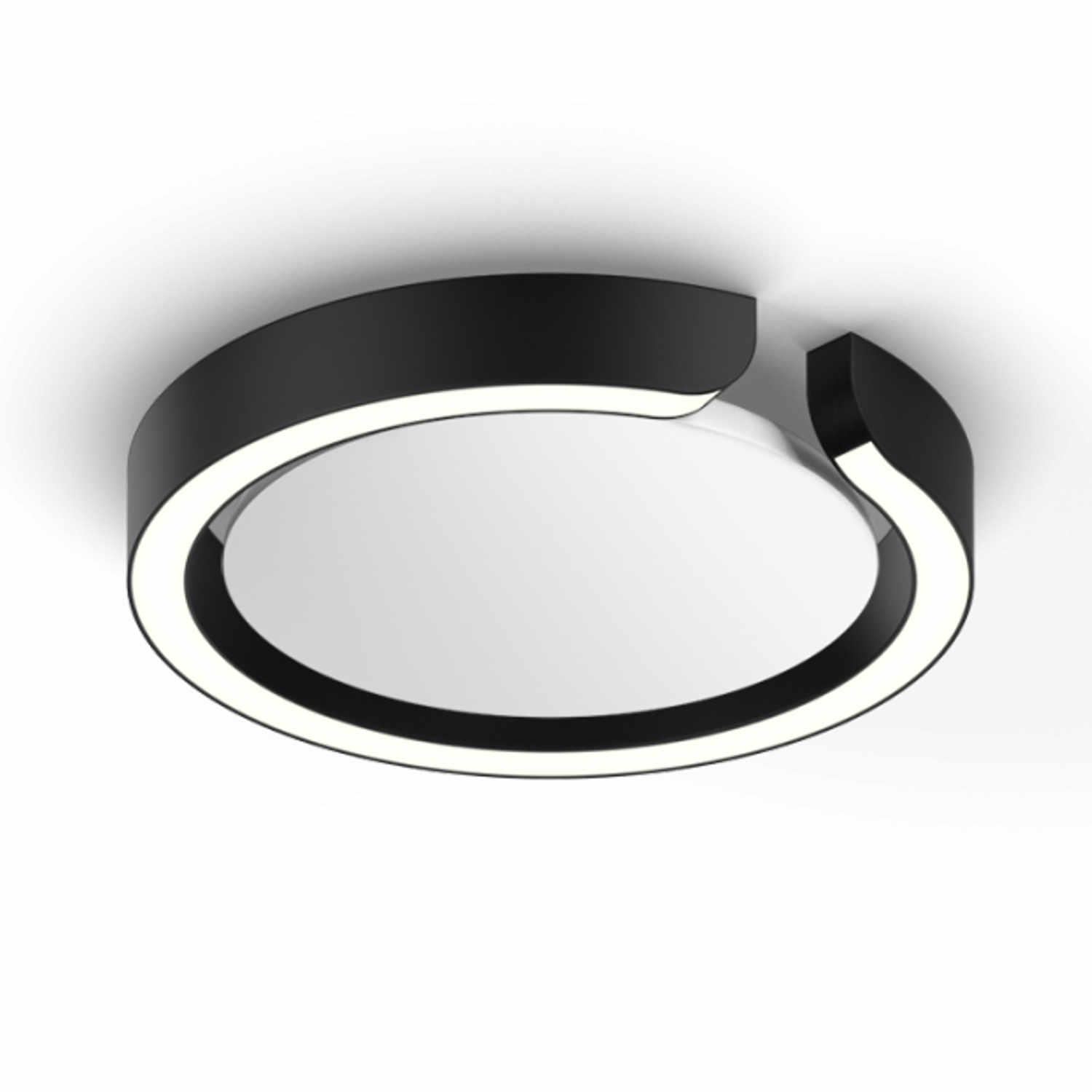 Mito Soffitto Up LED Decken-/Wandleuchte, Grösse d. 20 cm, Farbe schwarz matt Mito Soffitto Up LED Decken-/Wandleuchte, Grösse d. 20 cm, Farbe schwarz matt von Occhio