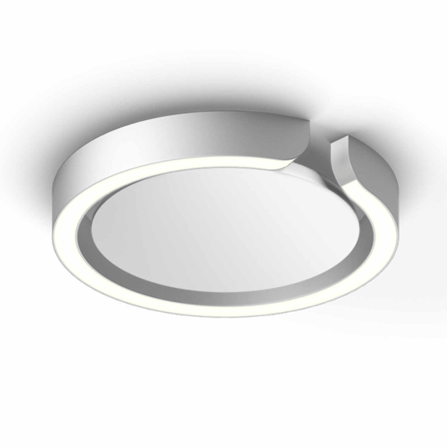 Mito Soffitto Up LED Decken-/Wandleuchte, Grösse d. 20 cm, Farbe silber matt Mito Soffitto Up LED Decken-/Wandleuchte, Grösse d. 20 cm, Farbe silber matt von Occhio