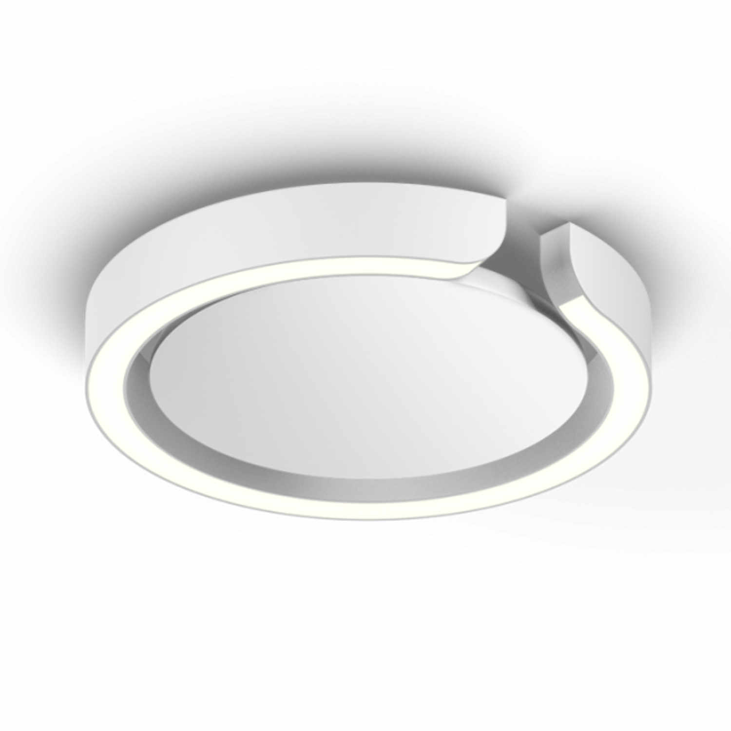 Mito Soffitto Up LED Decken-/Wandleuchte, Grösse d. 20 cm, Farbe weiss matt Mito Soffitto Up LED Decken-/Wandleuchte, Grösse d. 20 cm, Farbe weiss matt von Occhio
