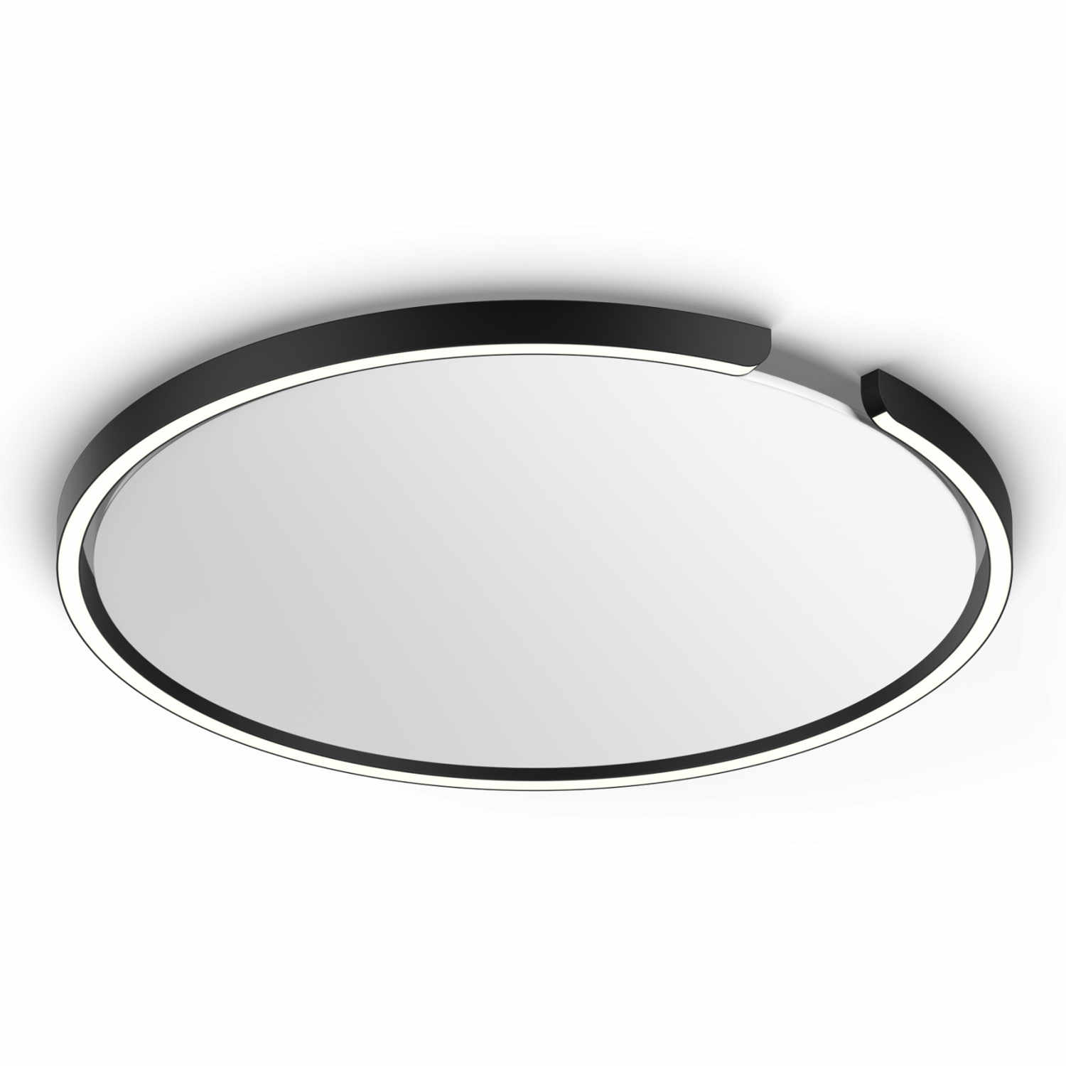 Mito Soffitto Up LED Decken-/Wandleuchte, Grösse d. 60 cm, Farbe schwarz matt Mito Soffitto Up LED Decken-/Wandleuchte, Grösse d. 60 cm, Farbe schwarz matt von Occhio